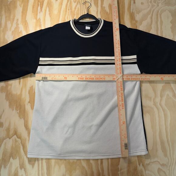 Vintage Y2K point zero XG Xtreme Gear 2000s stripe LS tshirt - Picture 4 of 4